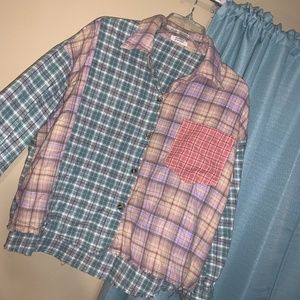 Multicolor flannel
